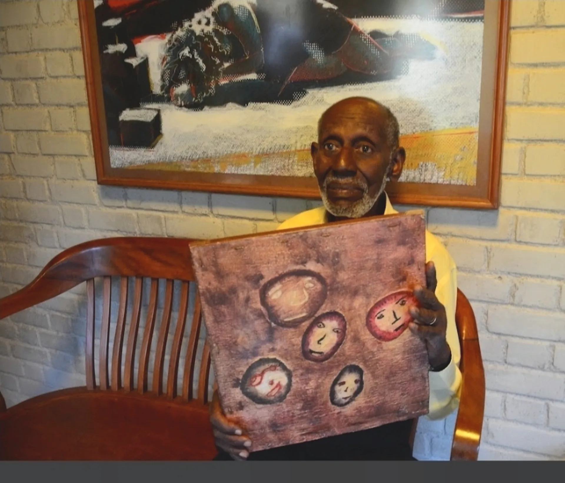 Primeiro quadro vendido comercialmente por Nelson Sargento.