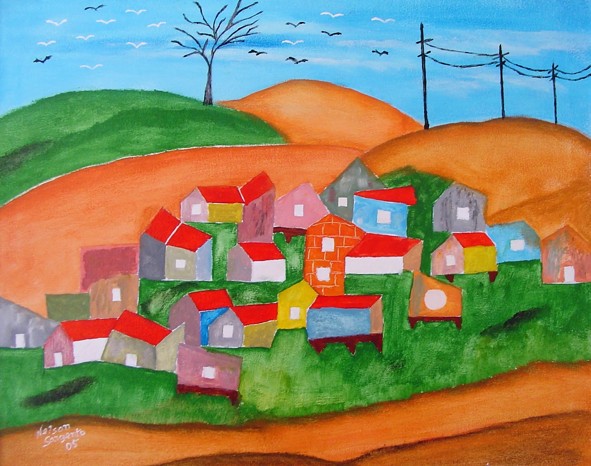 Obra NS-OBR-0011, de Nelson Sargento.
