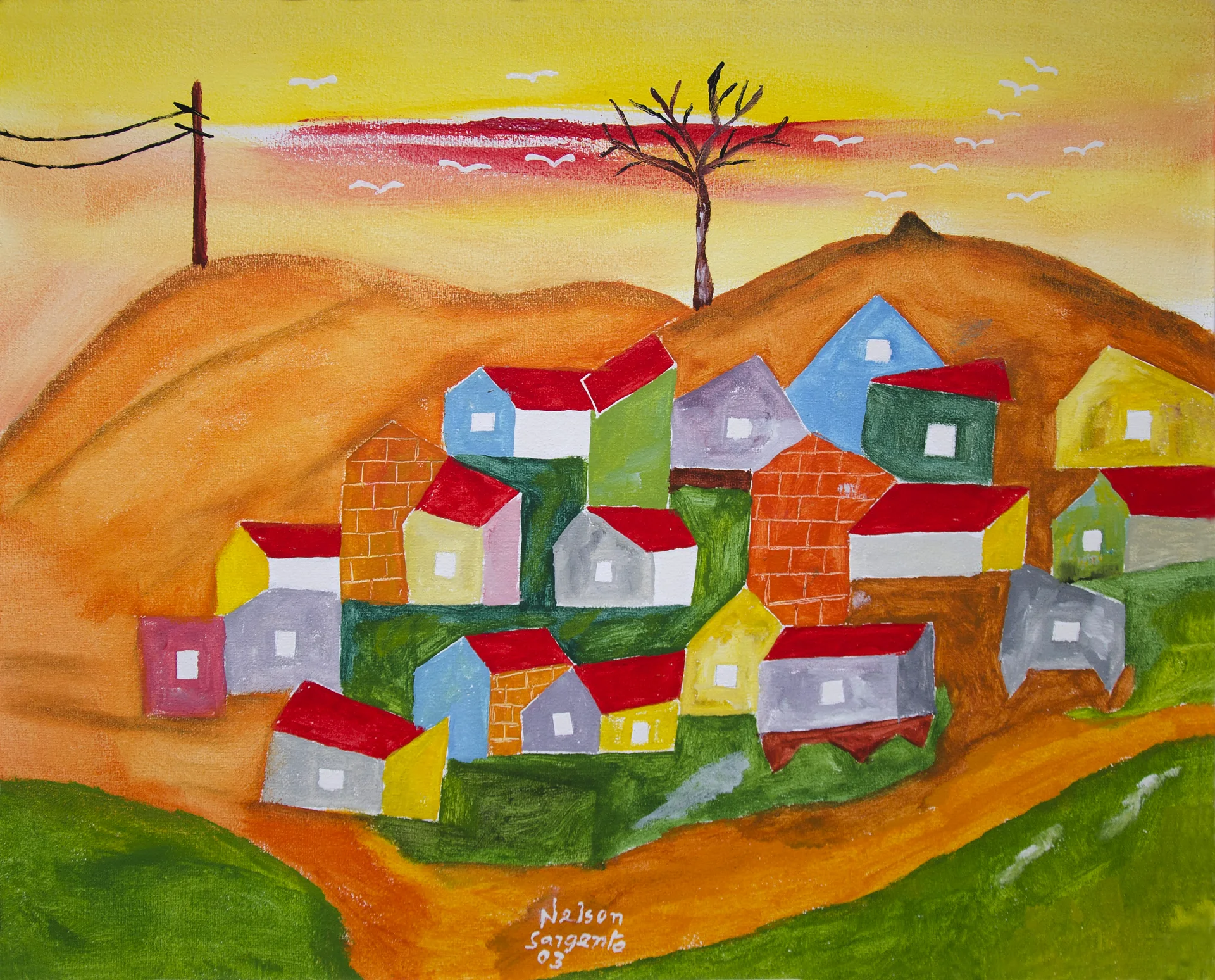 Obra NS-OBR-0027, de Nelson Sargento.