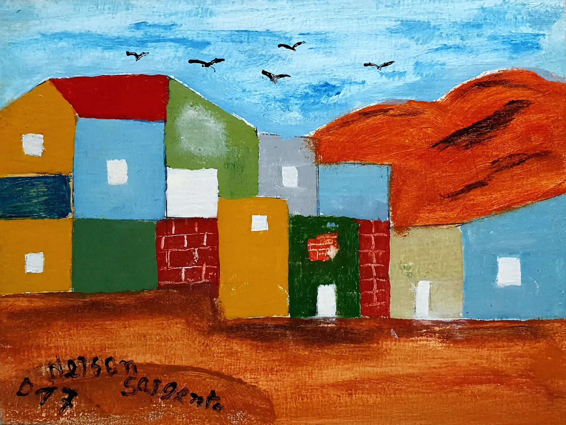 Obra NS-OBR-0040, de Nelson Sargento.