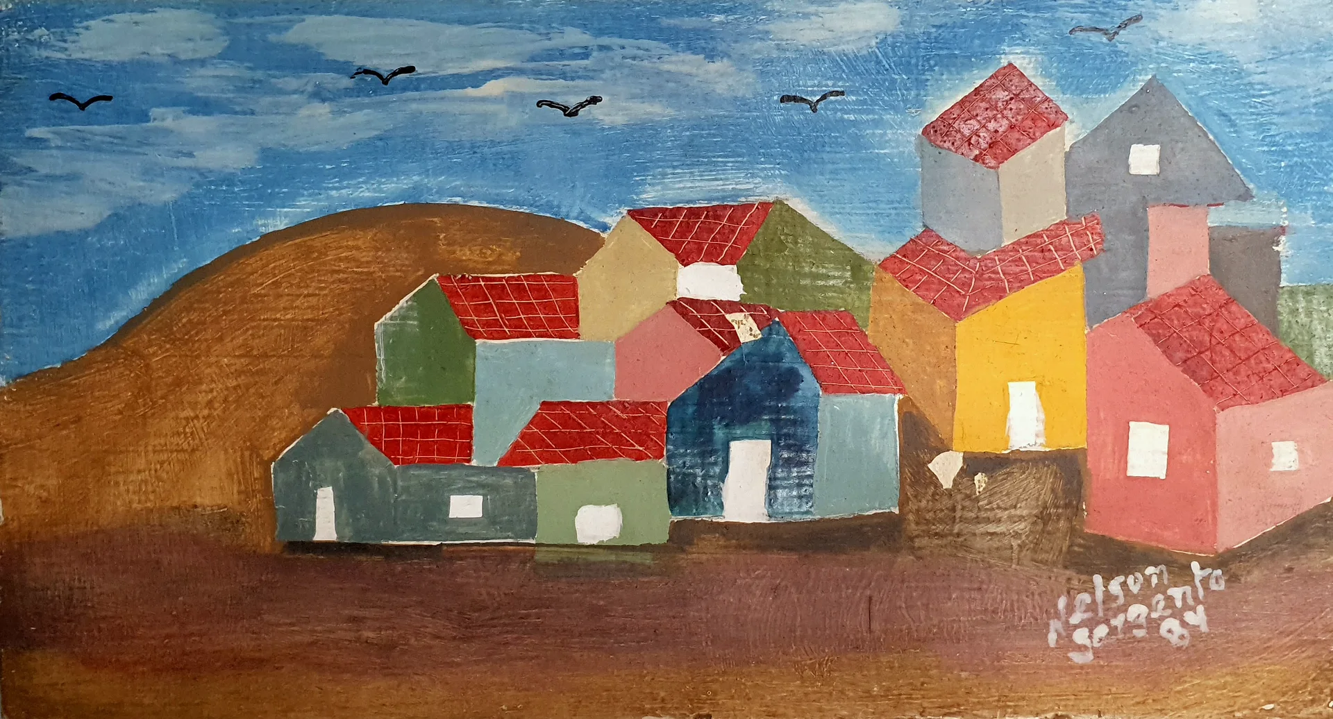 Obra NS-OBR-0004, de Nelson Sargento.